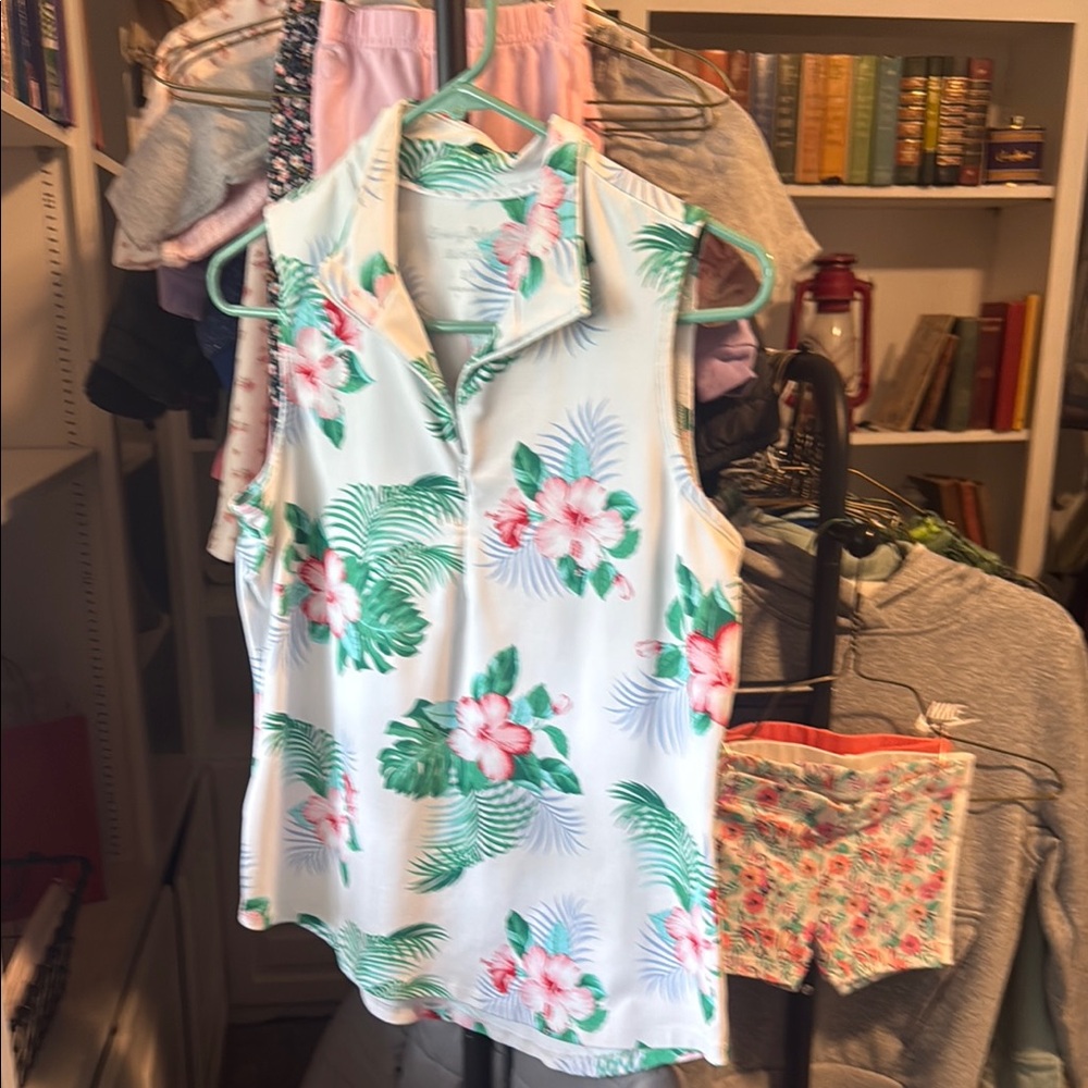 Tommy Bahama gold shirt